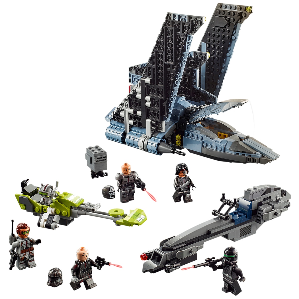 bad batch shuttle lego