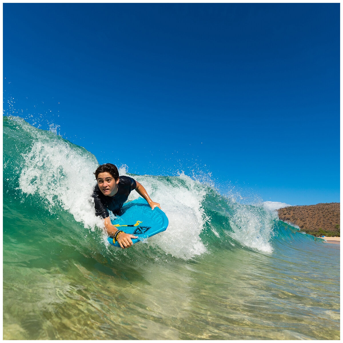 Scott Burke Surf Krypton 42 inch Bodyboard With Leash 1.06M x 0.55M x 6.35CM