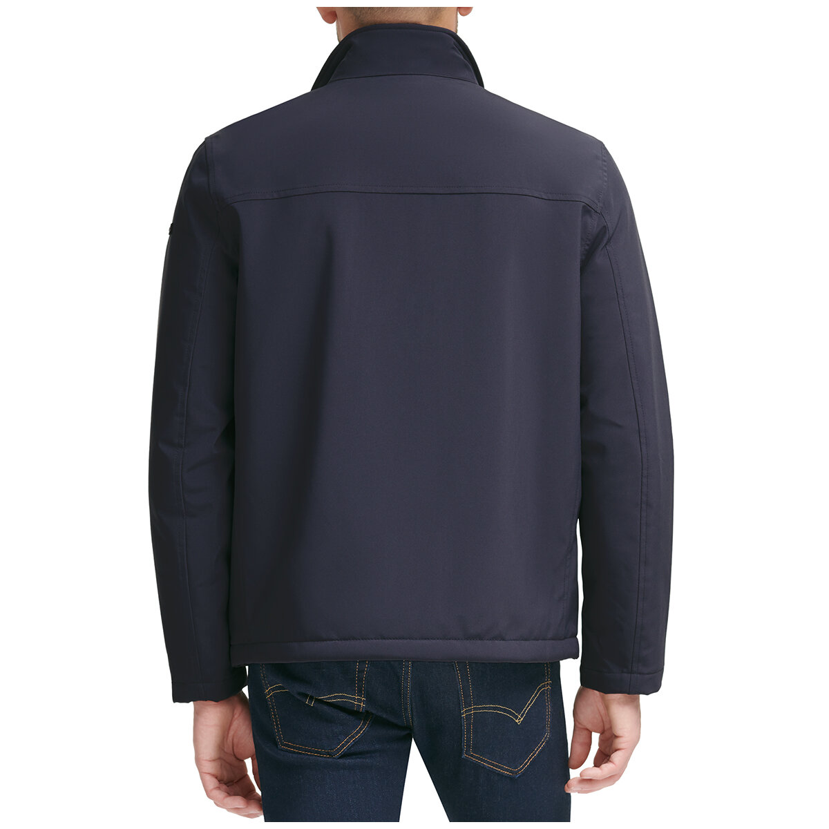 Calvin Klein Men's Lightweight Softshell Jacket True Navy