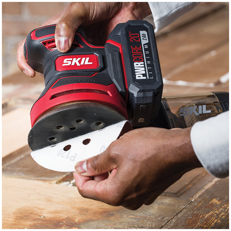 SKIL PWRCORE 20V Brushless 125mm Random Orbital Sander Skin SR6603E-00