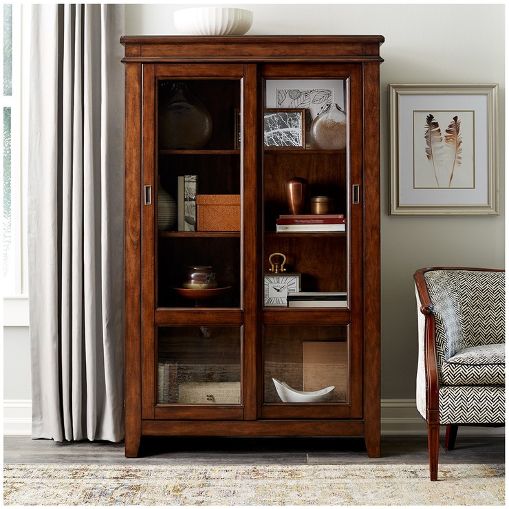 Northridge Home Millhaven Glass Door Bookcase Costco Australia