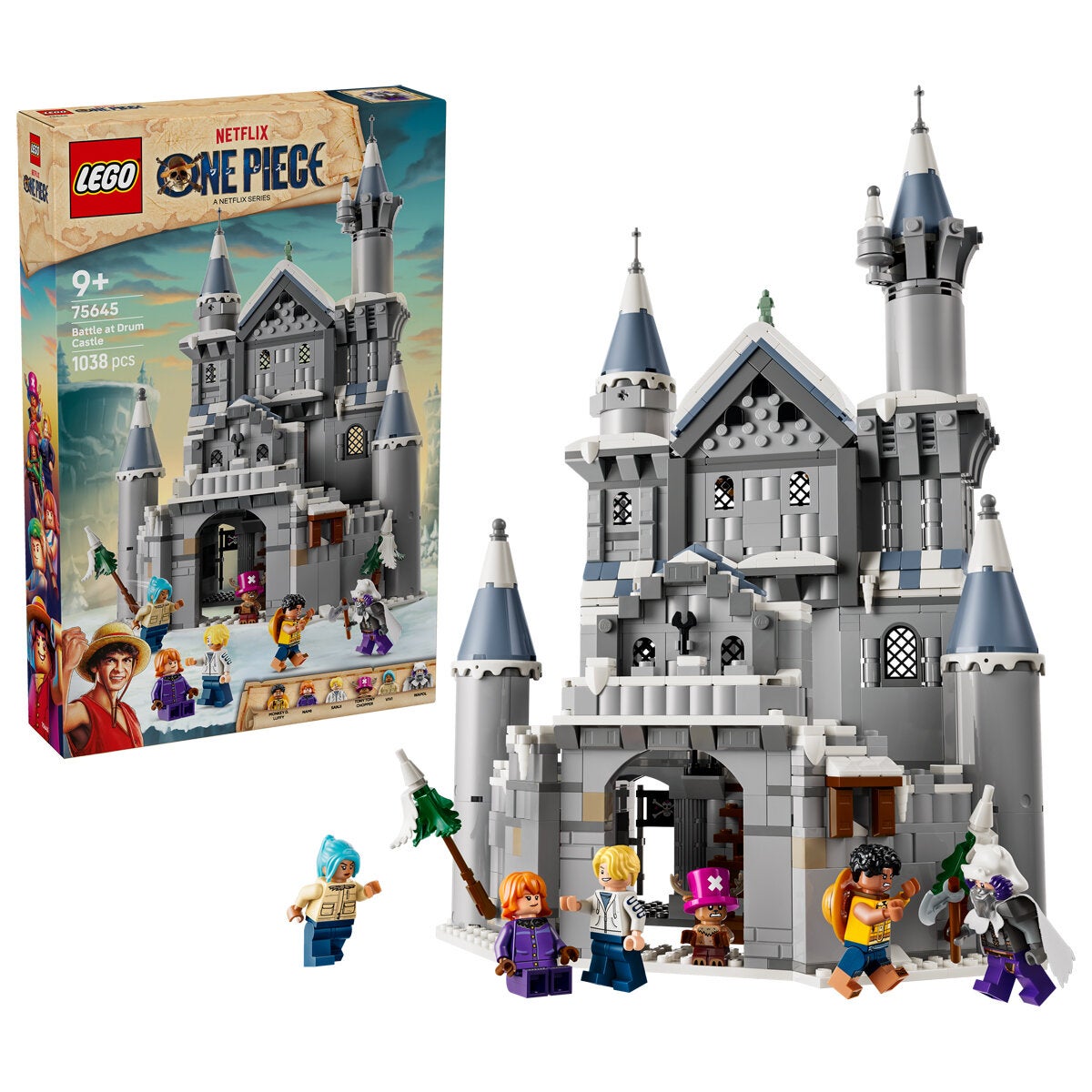 LEGO One Piece Battle at Drum Castle 75645