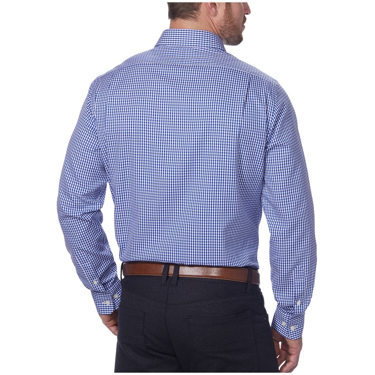 Kirkland Signature Men's Long Sleeve Dress Shirt Blue | Costco Australia