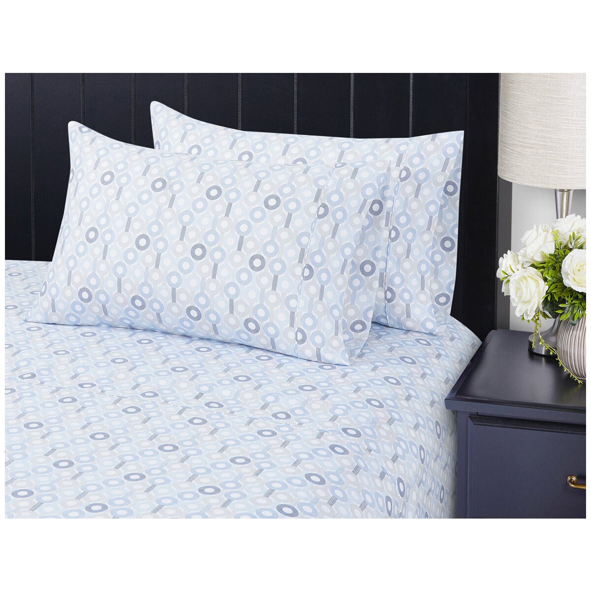 South Point Home Fashions Microfiber King 6 Piece Sheet Set Geo South Point Home Fashions Microfiber King 6 Piece Sheet Set Geo