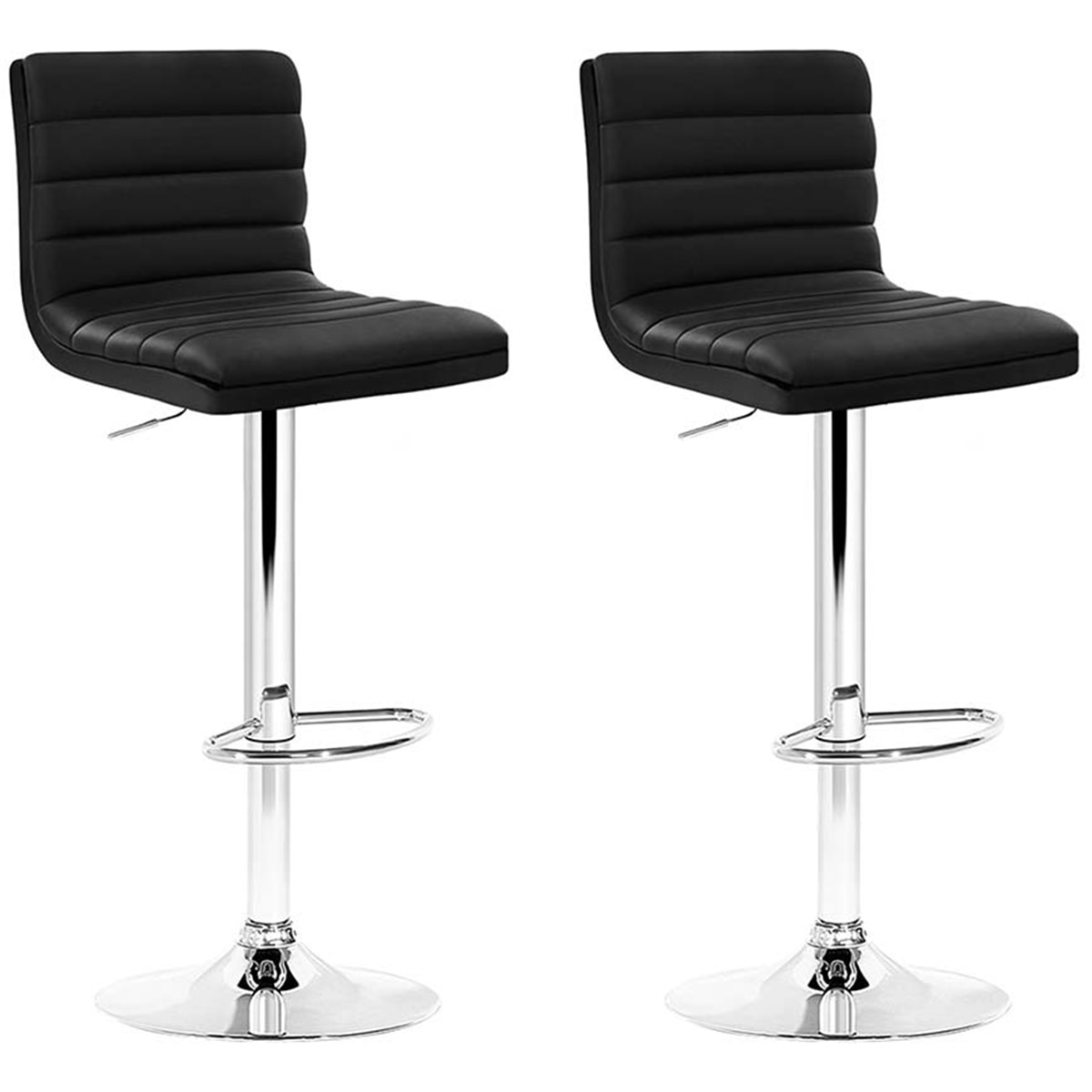 Artiss Black Arne Barstool 2 Pack