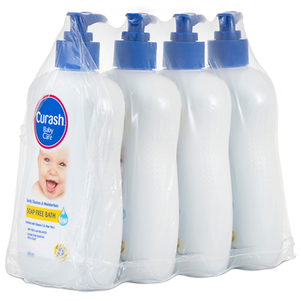Curash Soap Free Baby - 4 X 400ml