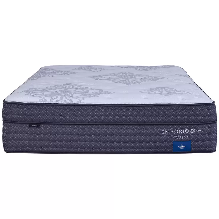 Comfort Sleep Emporio Black Evelyn Queen Mattress