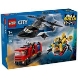 LEGO City Helicopter, Fire Engine And Submarine Remix 60462 LEGO City Helicopter, Fire Engine And Submarine Remix 60462
