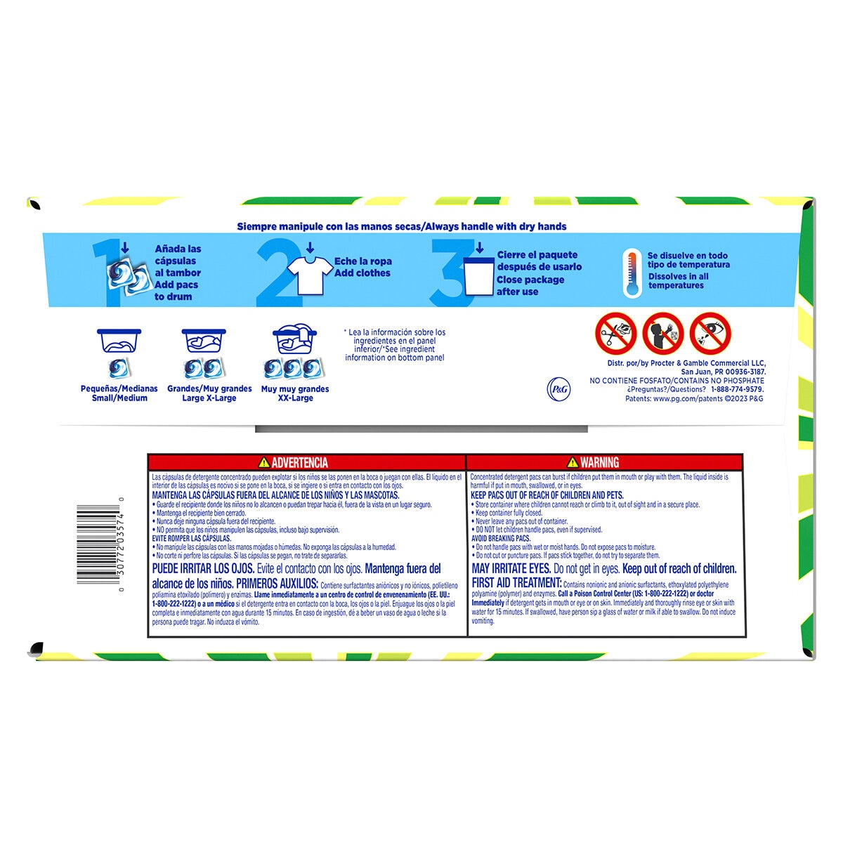 Ariel 3-In-1 Laundry Pods 100 Count