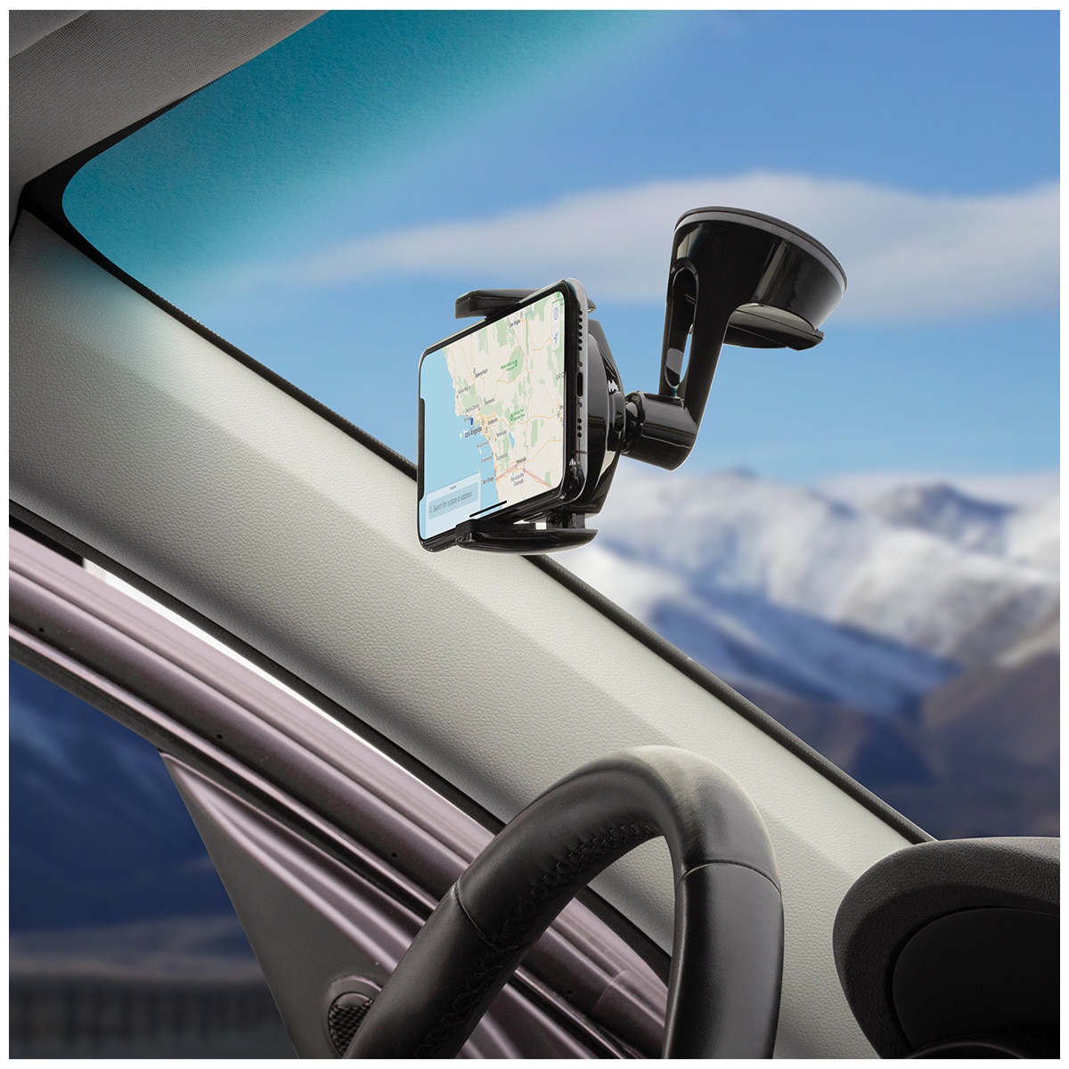 Scosche MagicGrip Car Charging Phone Mount MGQDWD2CP0 Costco Australia