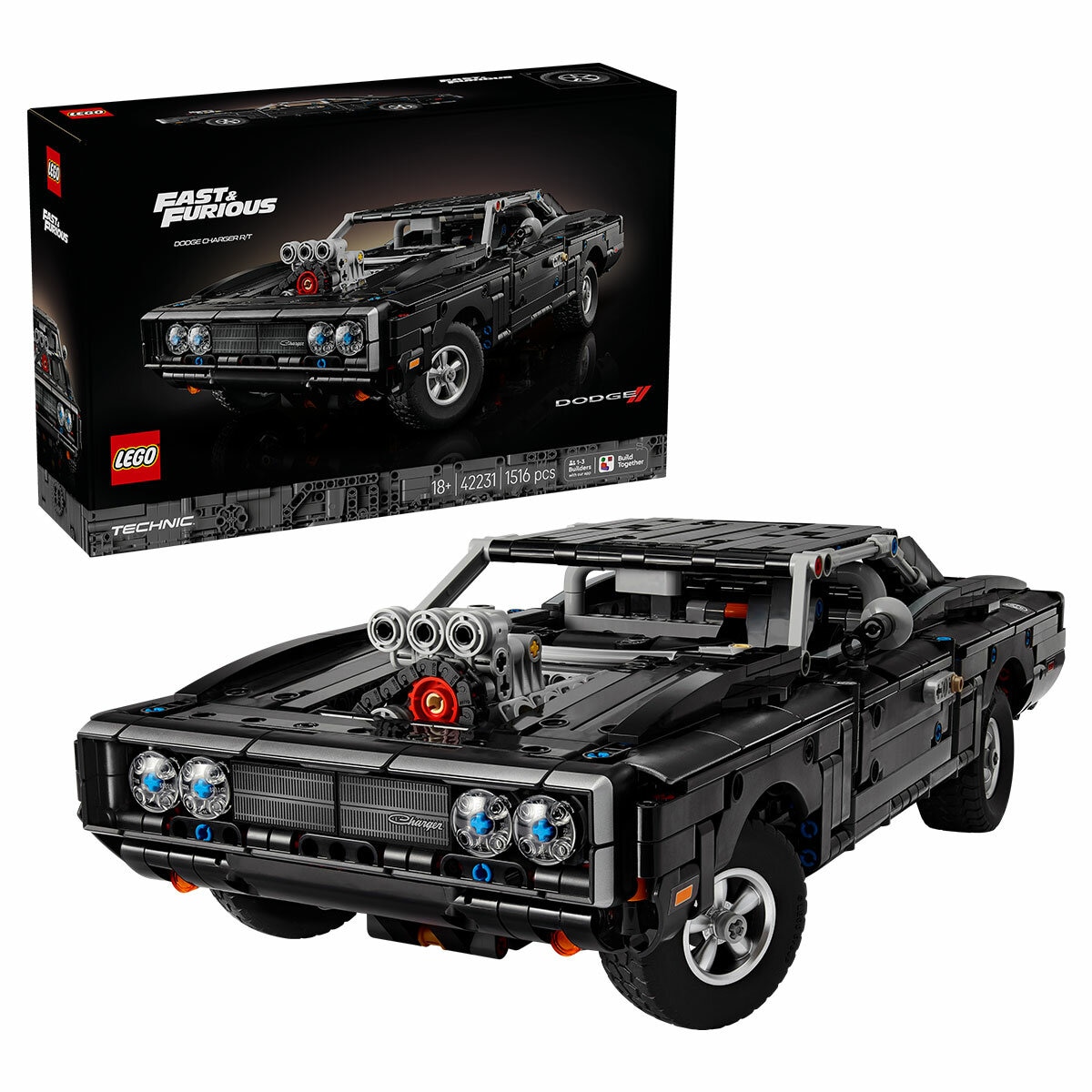 LEGO Technic Fast and Furious Dodge Charger RT Car 42231 LEGO Technic Fast and Furious Dodge Charger RT Car 42231