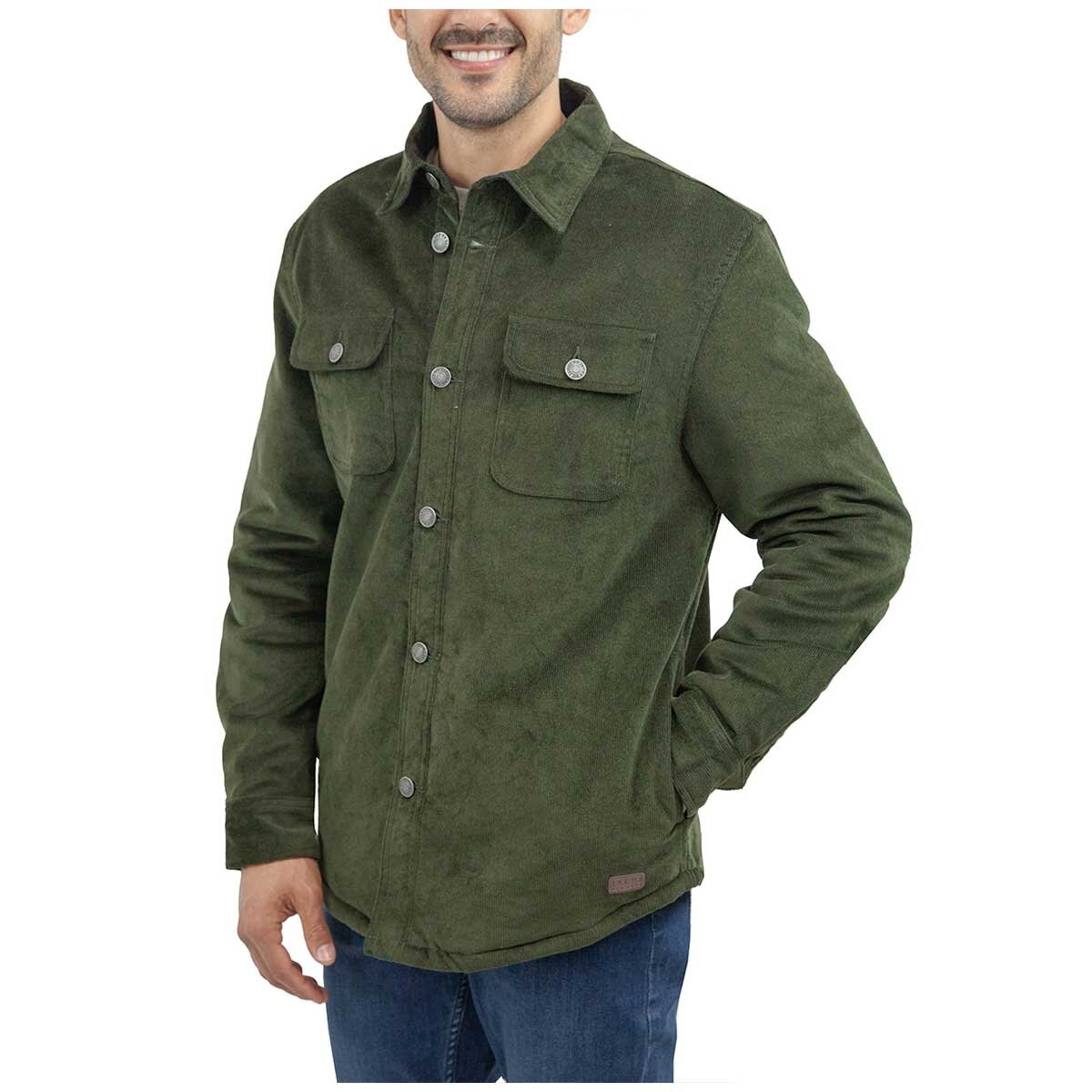 JACHS Corduroy Jacket Olive