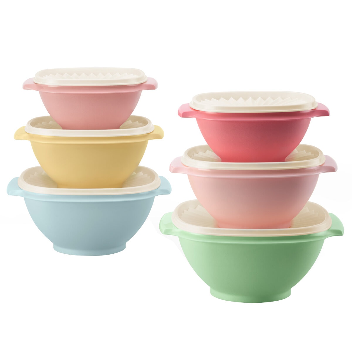 Tupperware Heritage Bowls 12 Piece Set