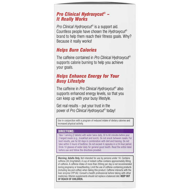 Hydroxycut Pro Clinical Fat Burner