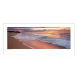 Ken Duncan Dawning of a New Day Wamberal White Framed Print 127.6 x 60.9 cm