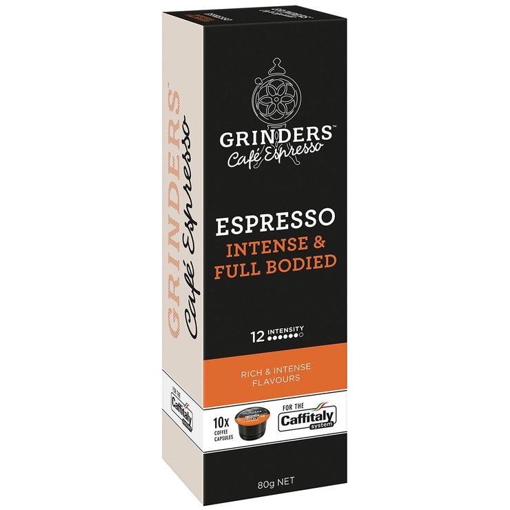 Grinders Caffitaly Espresso Capsules 8 x 80g