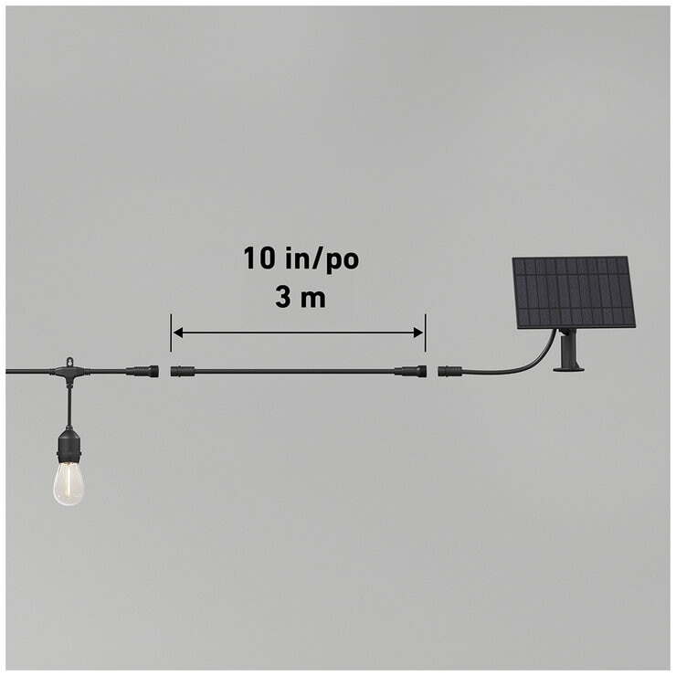Artika Blaze Outdoor Solar Light Black OUT-BZSO-C6BL