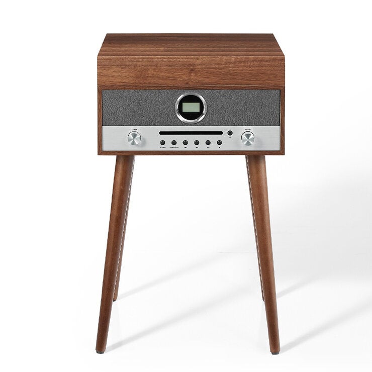Crosley Nash 7-in-1 Vinyl Record Player Walnut