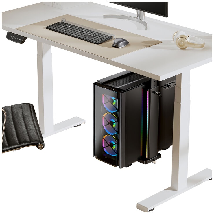 mbeat Activiva RGB Ultra-Wide Adjustable Wall & Under-Desk Gaming PC Mount ACA-MNT-RGB01K