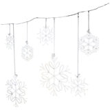 7pc Snowflake Lights