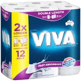 Viva Paper Towel Double Roll 12 x 120 Sheets Viva Paper Towel Double Roll 12 x 120 Sheets