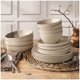 over&back Options Dinnerware 16 Piece Set