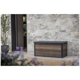 Keter Signature 570L Storage Box Walnut Look Keter Signature 570L Storage Box Walnut Look