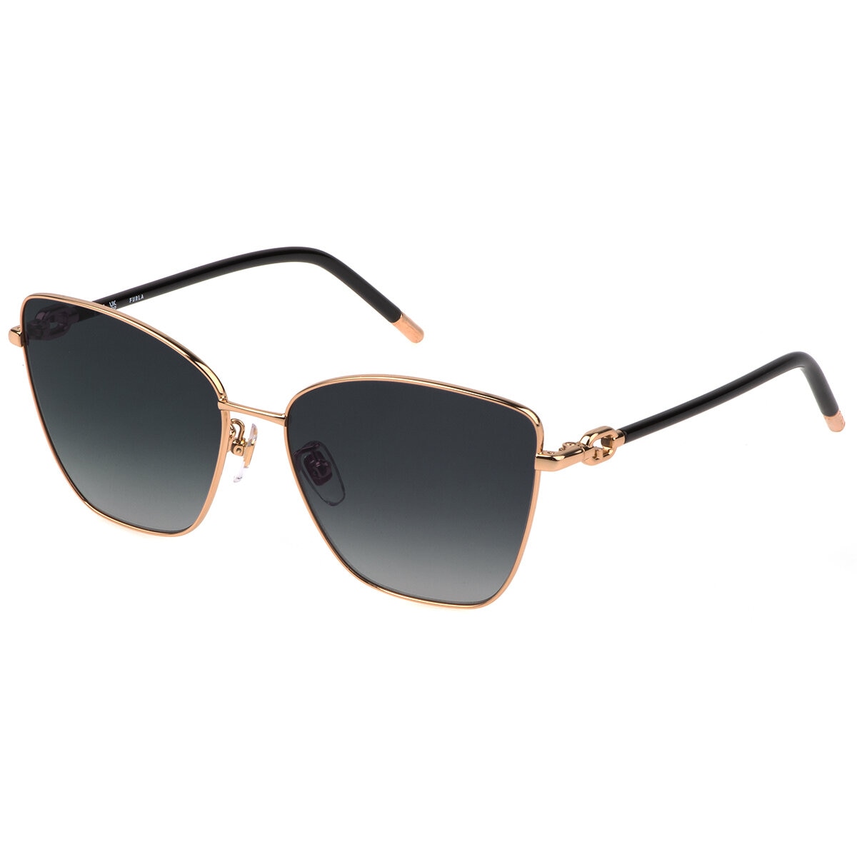 Furla SFU692 580300 Shiny Rose Gold Women's Sunglasses