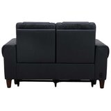 Aiden & Ivy Leather Power Reclining Loveseat