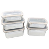 Neoflam Stainless Steel Containers 10 Piece Set