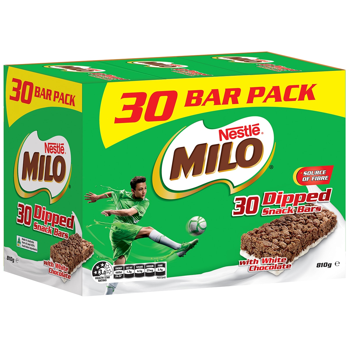 Nestle Milo Snack Bars 30 x 27g