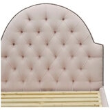 Moran Princess Double BedHead With Encasement With Slatted Base