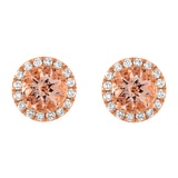 Morganite Earrings