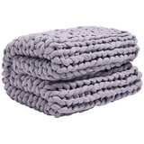 Onkaparinga Knitted Weighted Blanket 6 kg Grey