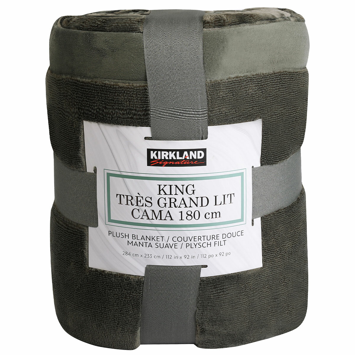 Kirkland Signature Plush Blanket King 284 x 233 cm