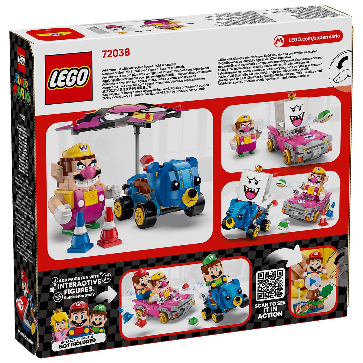 LEGO Super Mario Mario Kart – Wario & King Boo 72038