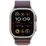 Apple Watch Ultra 2 GPS + Cellular, 49mm Titanium Case with Indigo Alpine Loop - Medium