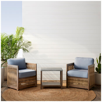 Agio Holmes Small Space Seating 3 Piece Set