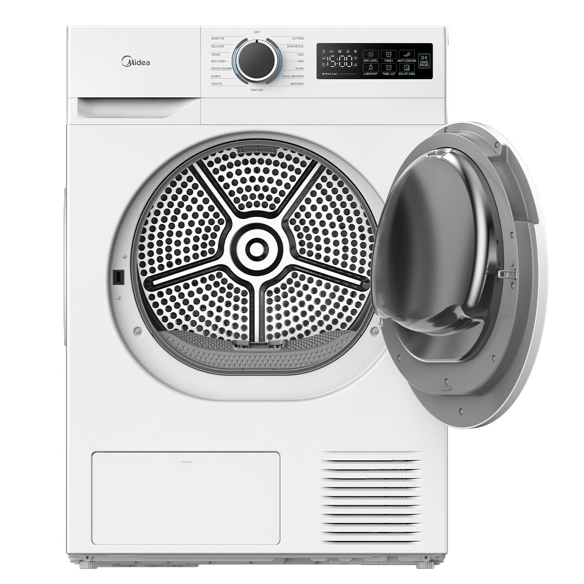 Midea 8kg Front Load Washing Machine White MF110W80B