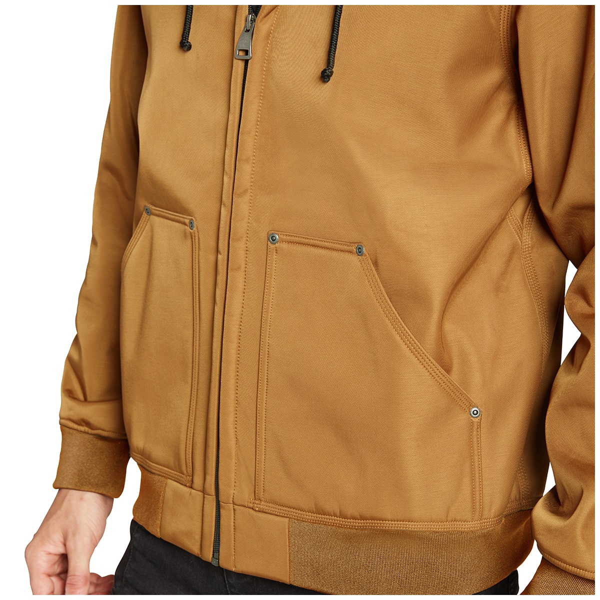 Kirkland Signature Heavy Duty Hoodie - Golden Brown