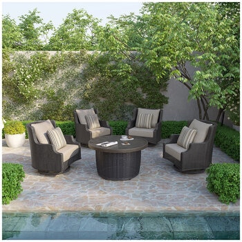 AVAH Montgomery Patio Seating 5 Piece Set