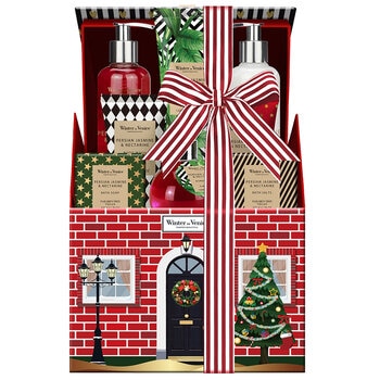 Winter In Venice Holiday House Bath And Body Gift Set 8 Pieces