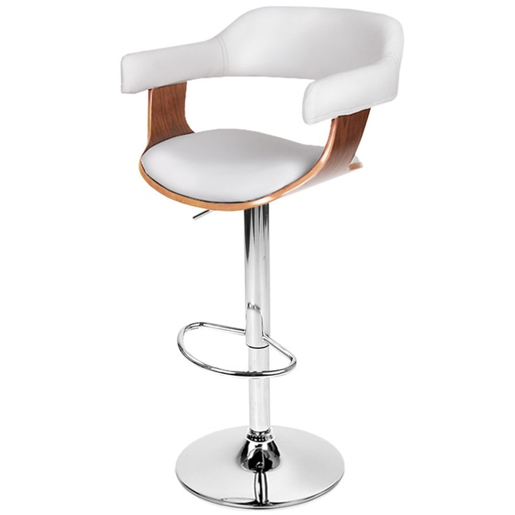 Artiss Selina White Barstool 1pk