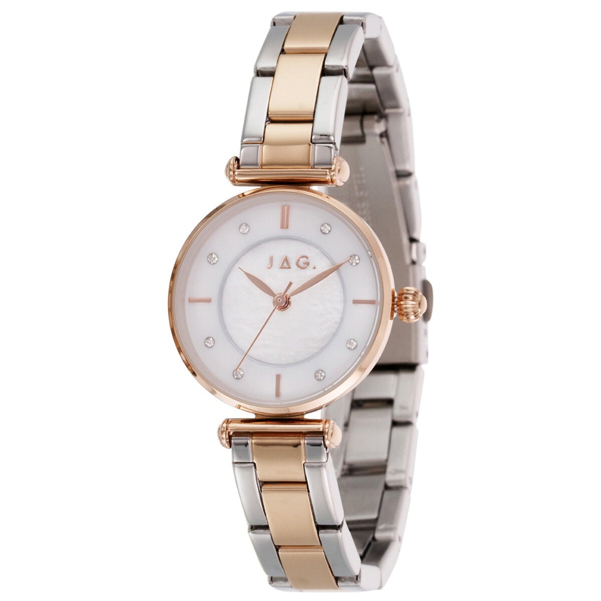 JAG Portland Two Tone Mother of Pearl Dial Women's Watch J2922A JAG Portland Two Tone Mother of Pearl Dial Women's Watch J2922A