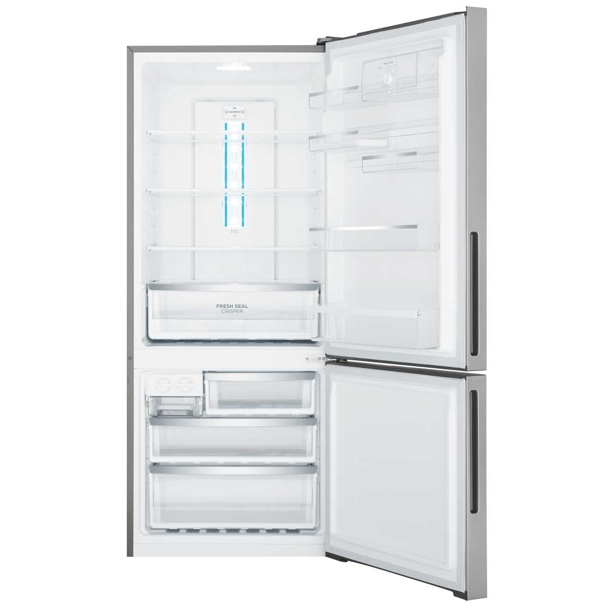 Westinghouse 425L Bottom Mount Fridge Silver WBE4302AC-R