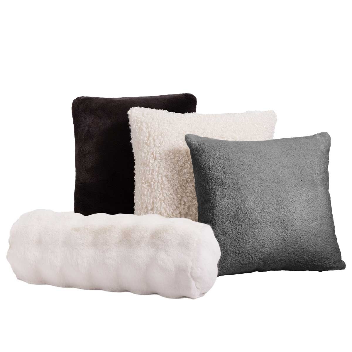 Mon Chateau Faux Fur Pillow