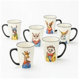 Signature Housewares Animal Mugs 503ml x 6 pack Signature Housewares Animal Mugs 503ml x 6 pack