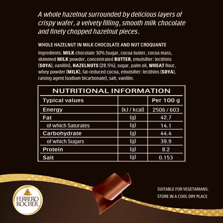 Ferrero Rocher 48 pieces 600g Ferrero Rocher 48 pieces 600g