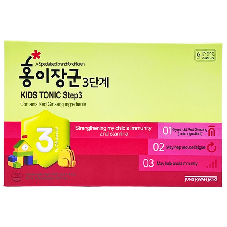 Jung Kwan Jang Kids Tonic Step 3 30 x 20ml Pouches