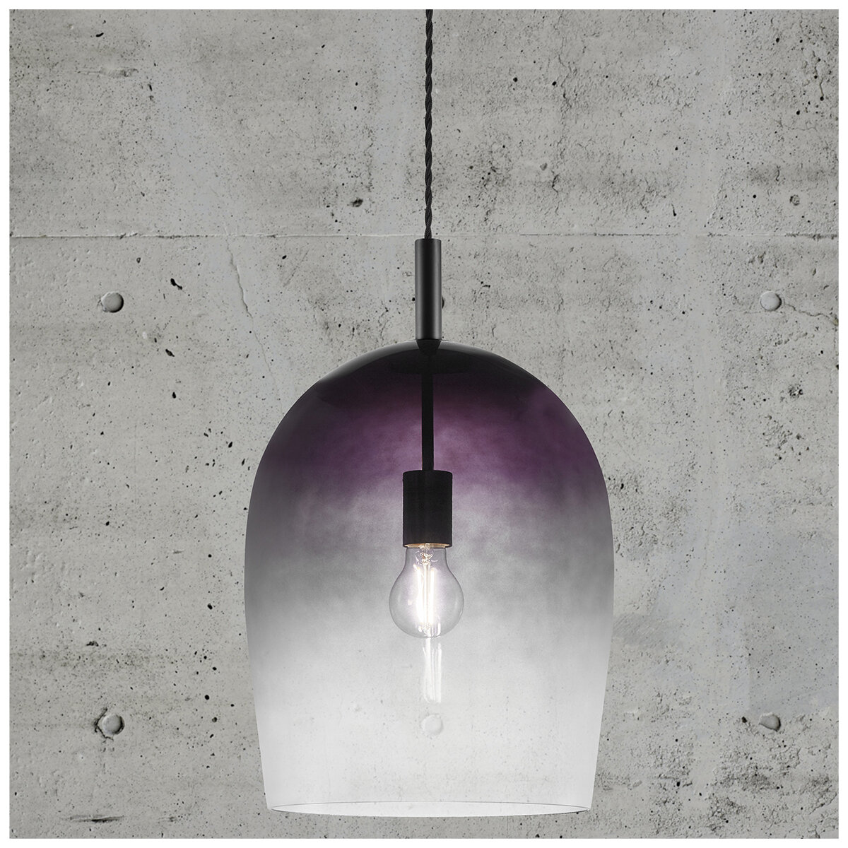 Nordlux Uma 30 Pendant Smoke GlassMetal IP20 E27